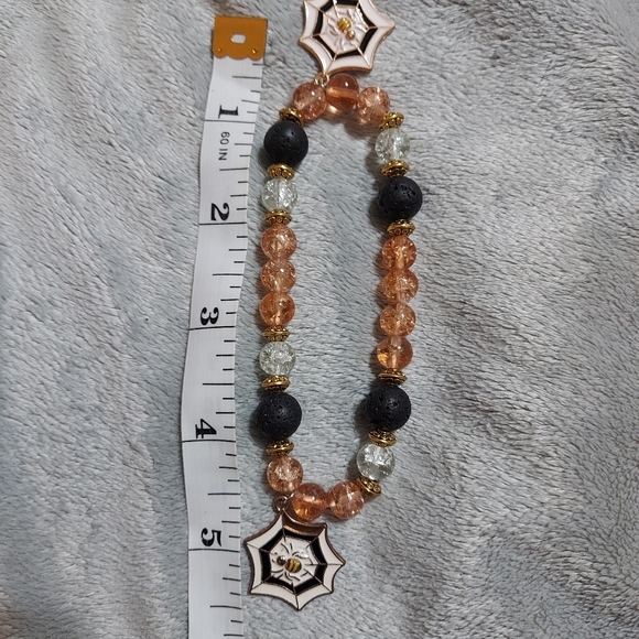 Spiderweb charm braclet - Picture 3 of 3